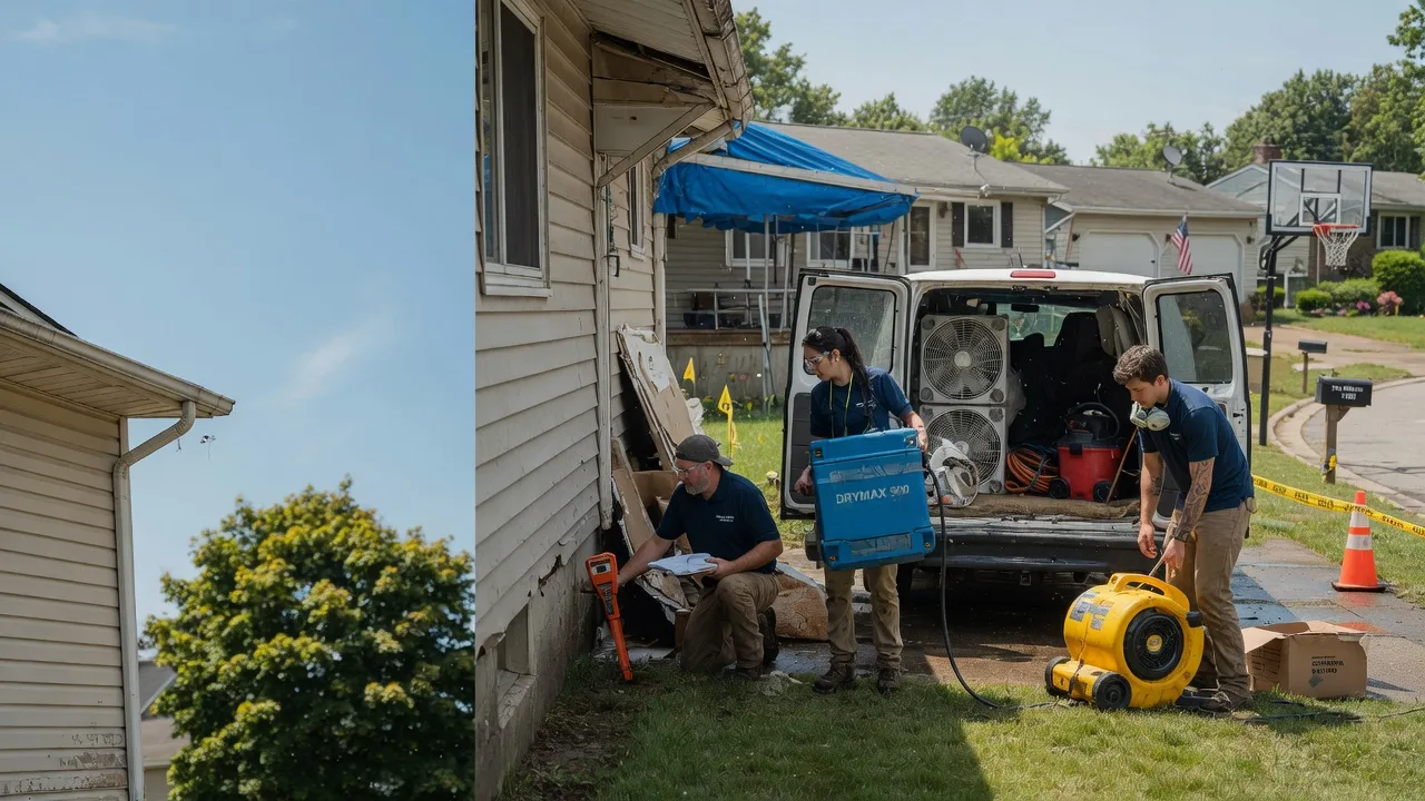 Ceiling Leak Cleanup in Raphine, VA near me