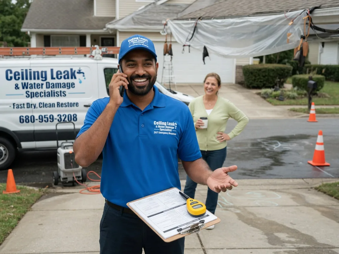 Ceiling Leak Cleanup Raphine, VA FAQs
